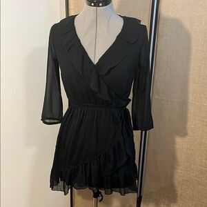 Abercrombie & Fitch Black Mini Dress